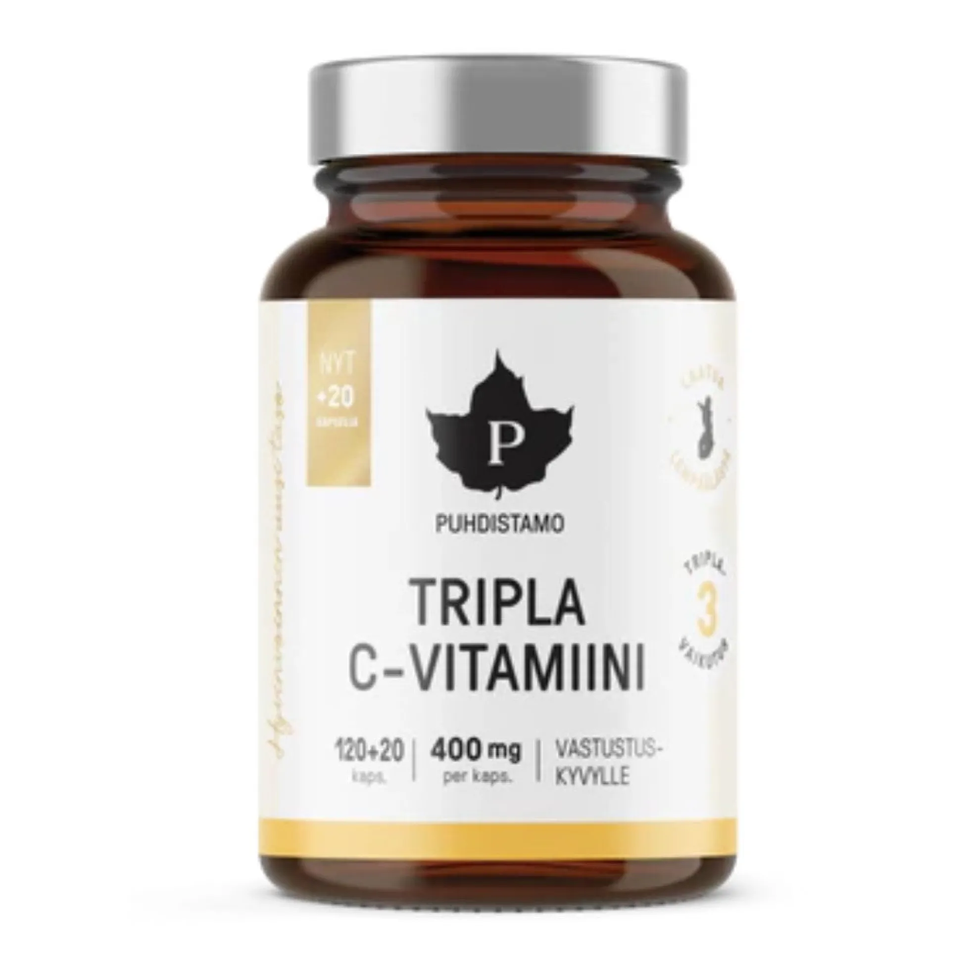 Tripla C-vitamiini, 140 kpl, jättipakkaus