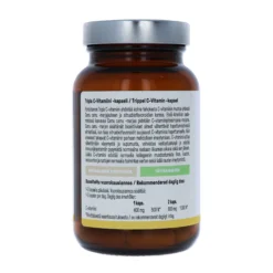 Tripla C-vitamiini 400 mg, 60 kaps