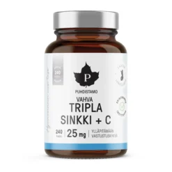 Tripla Sinkki + C 25 mg, 240 kaps