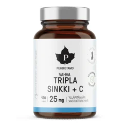 Tripla-sinkki + C, 120 kaps