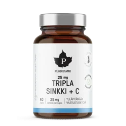 Tripla-sinkki + C, 60 kpl