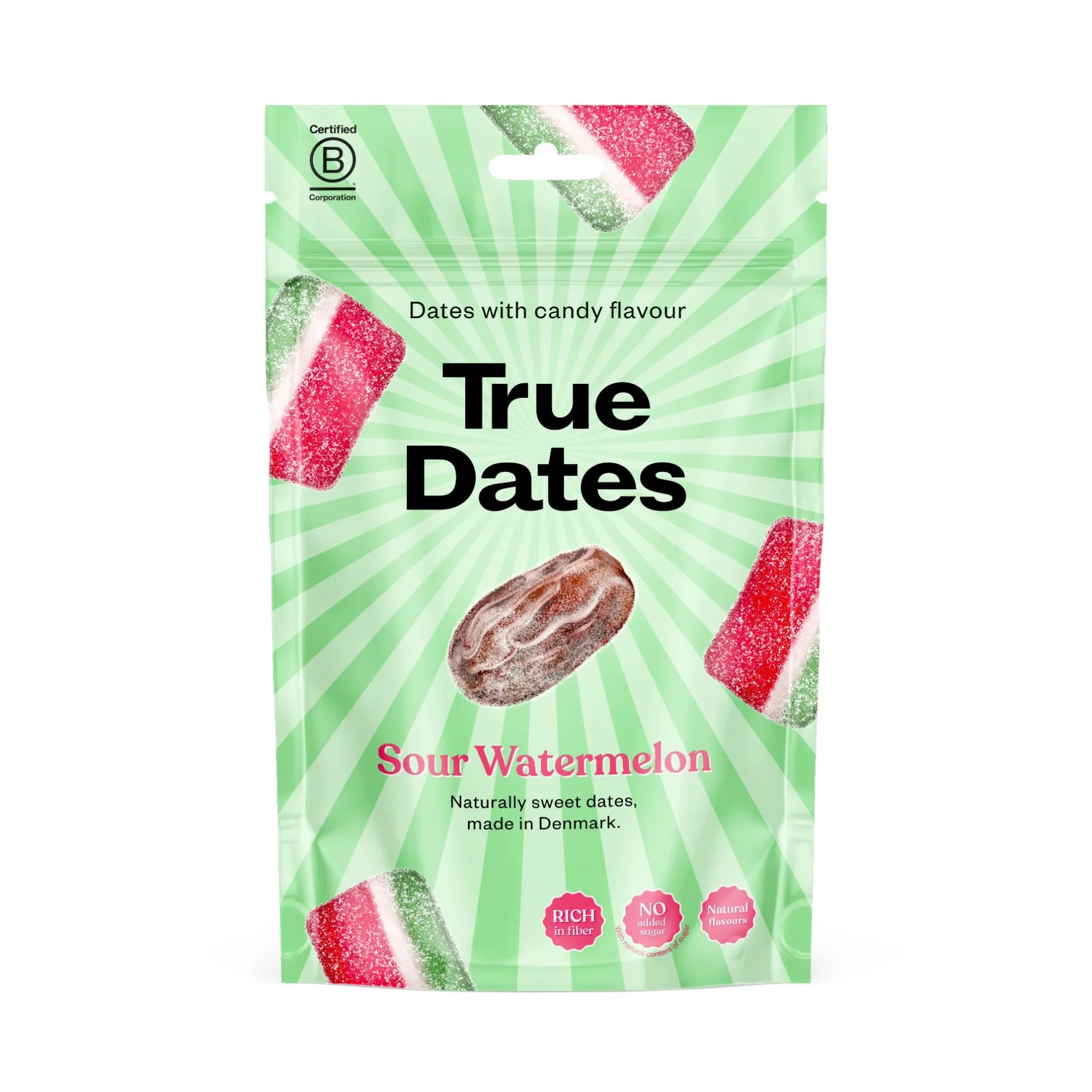 True Dates Kirpeä vesimeloni, 100 g