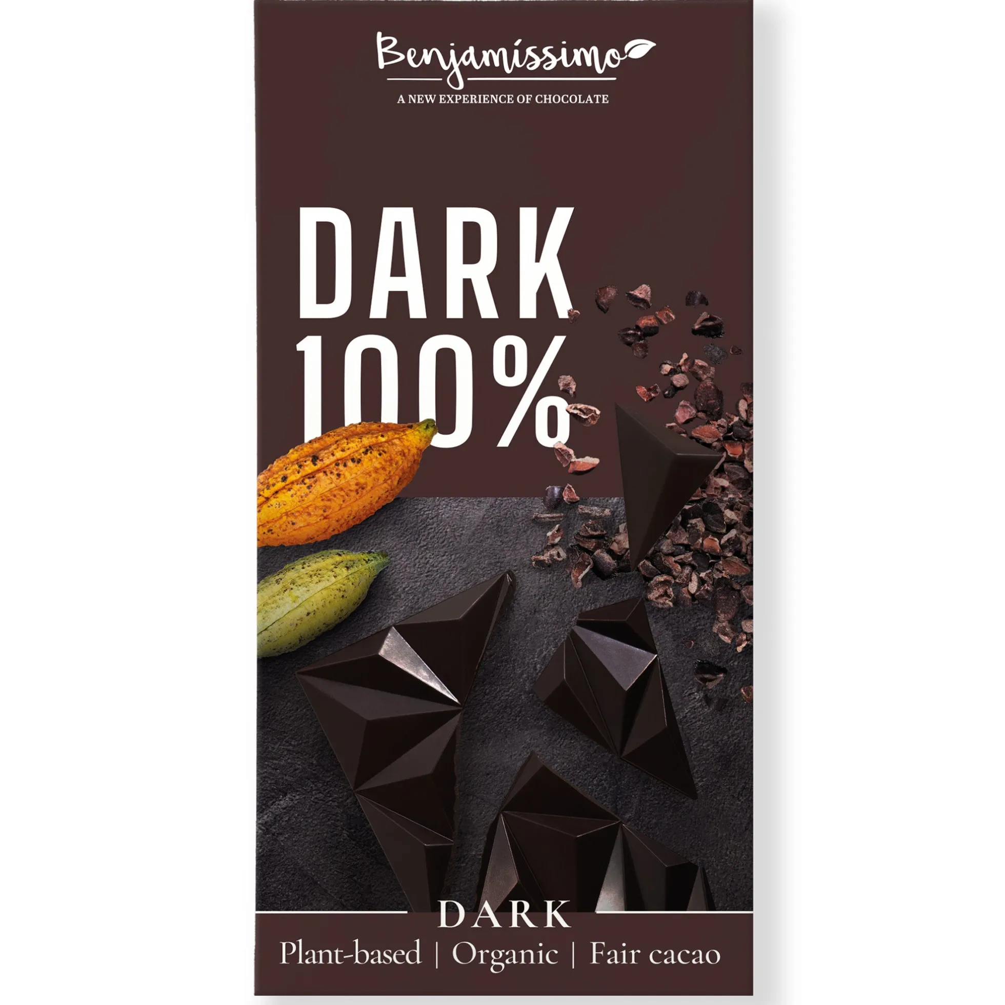 Tumma suklaa 100%, 60 g