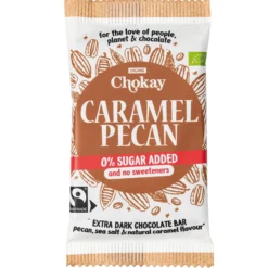 Tumma suklaa 65 % karamelli & pekaani, 70 g