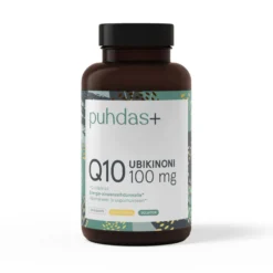 Ubikinoni, koentsyymi CoQ10 + C-vitamiini, 120 kaps.