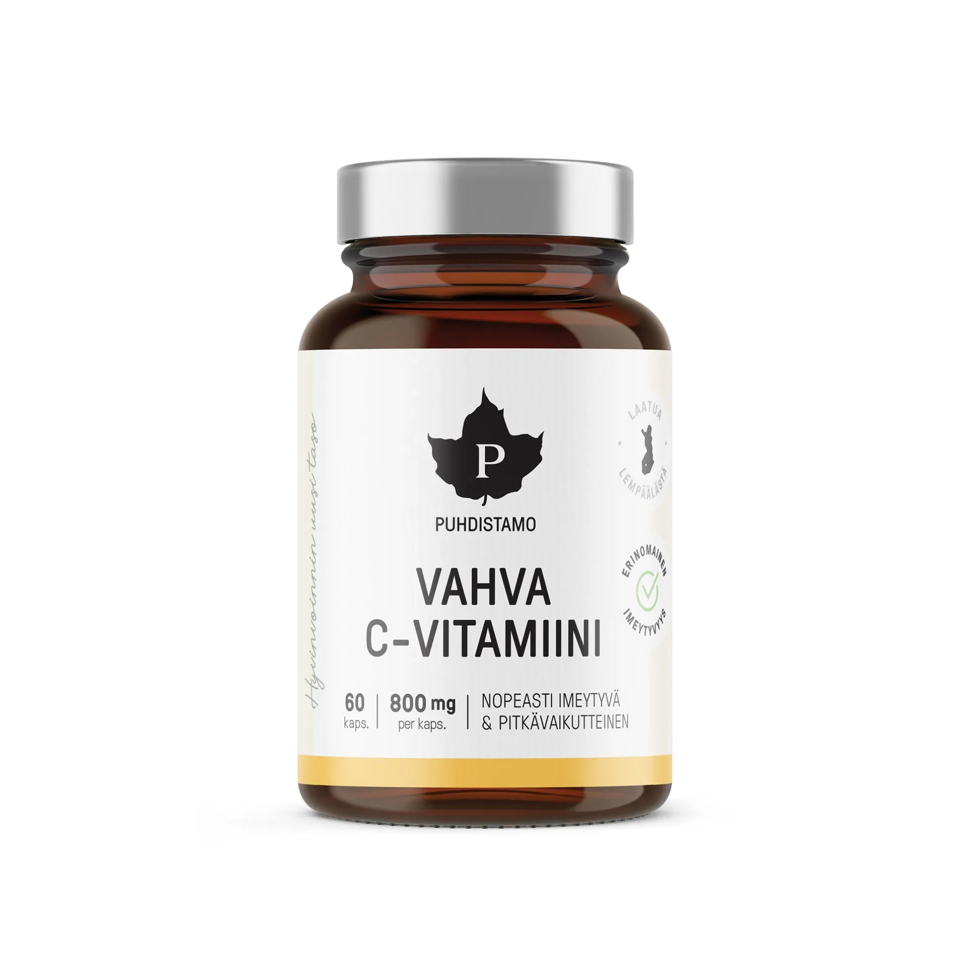 Vahva C-vitamiini 800 mg, 60 kaps
