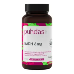 Vahva NADH, 6 mg, 50 vegekaps