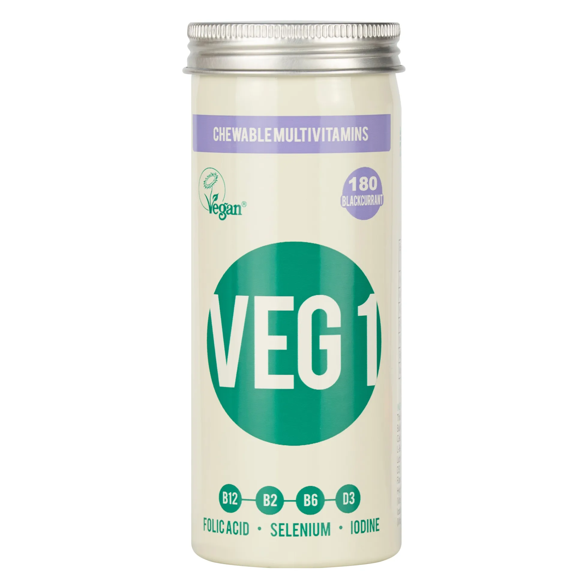 VEG1 monivitamiini, mustaherukka, 180 kaps