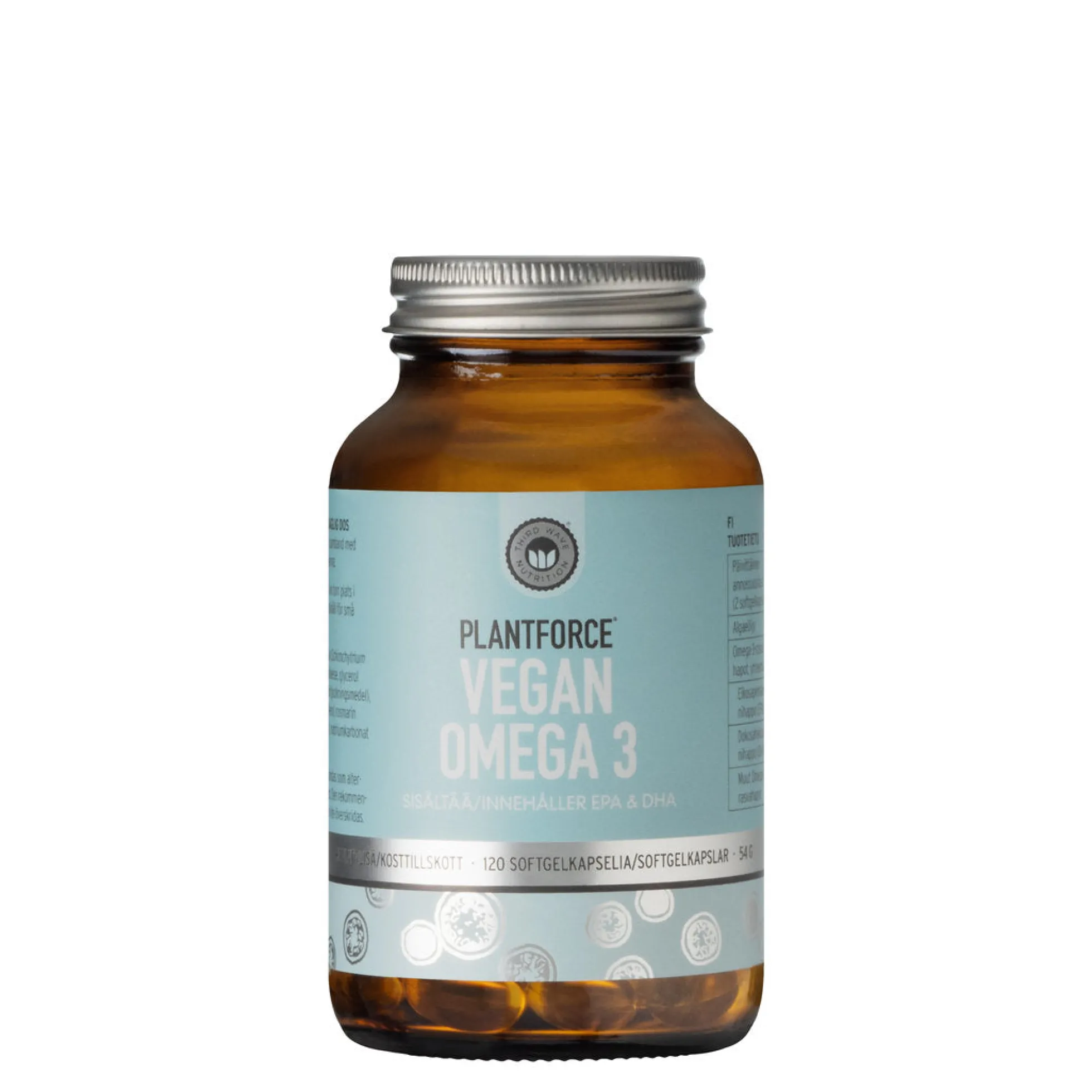 Vegaaninen Omega-3, 120 kaps