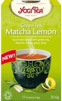 Vihreä tee, matcha-lemon