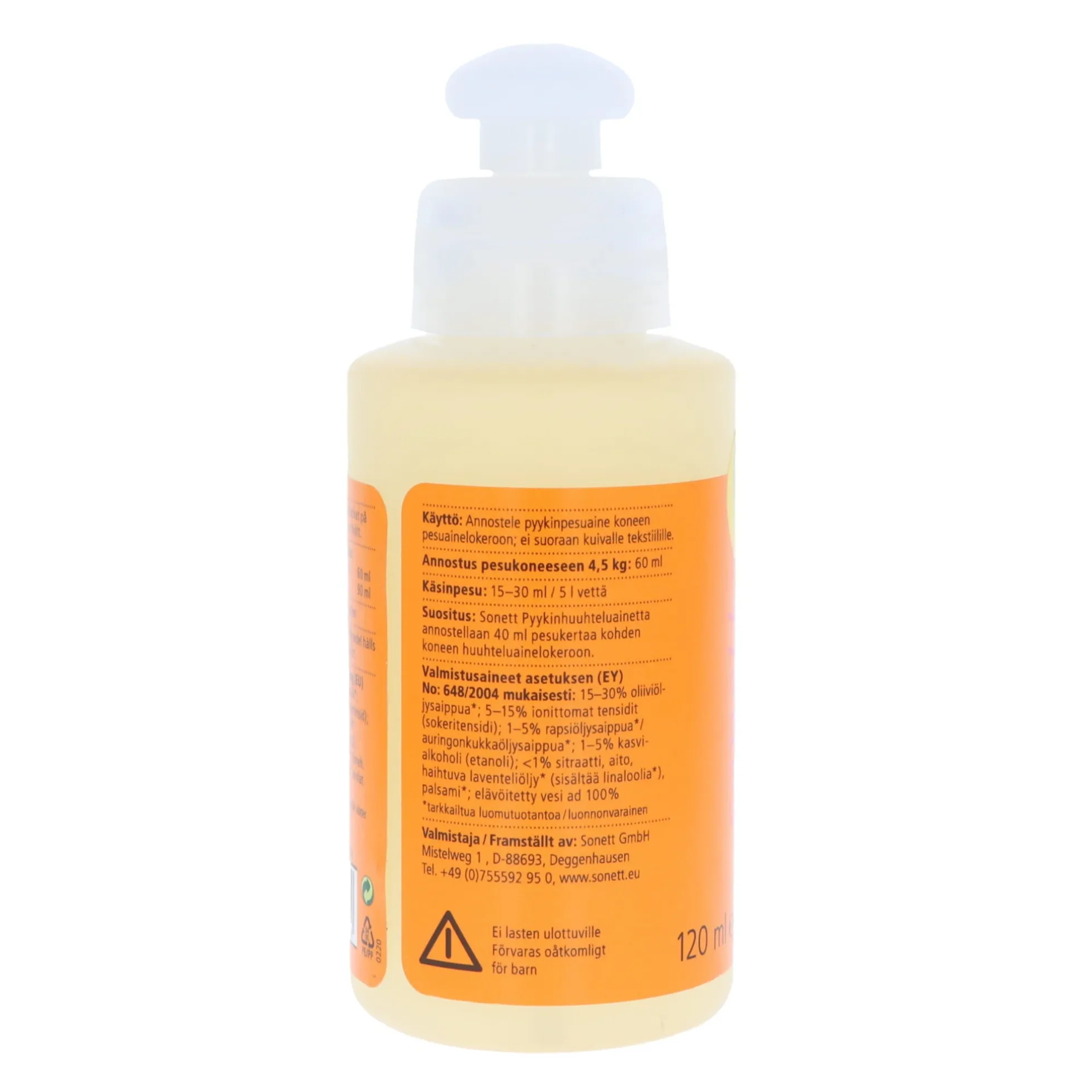 Villan- ja silkin pesuneste,120ml
