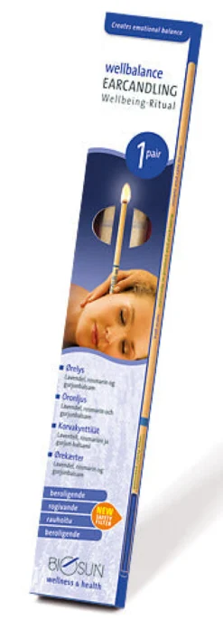 Wellbalance -korvakynttilät, rauhoittava, 2 kpl