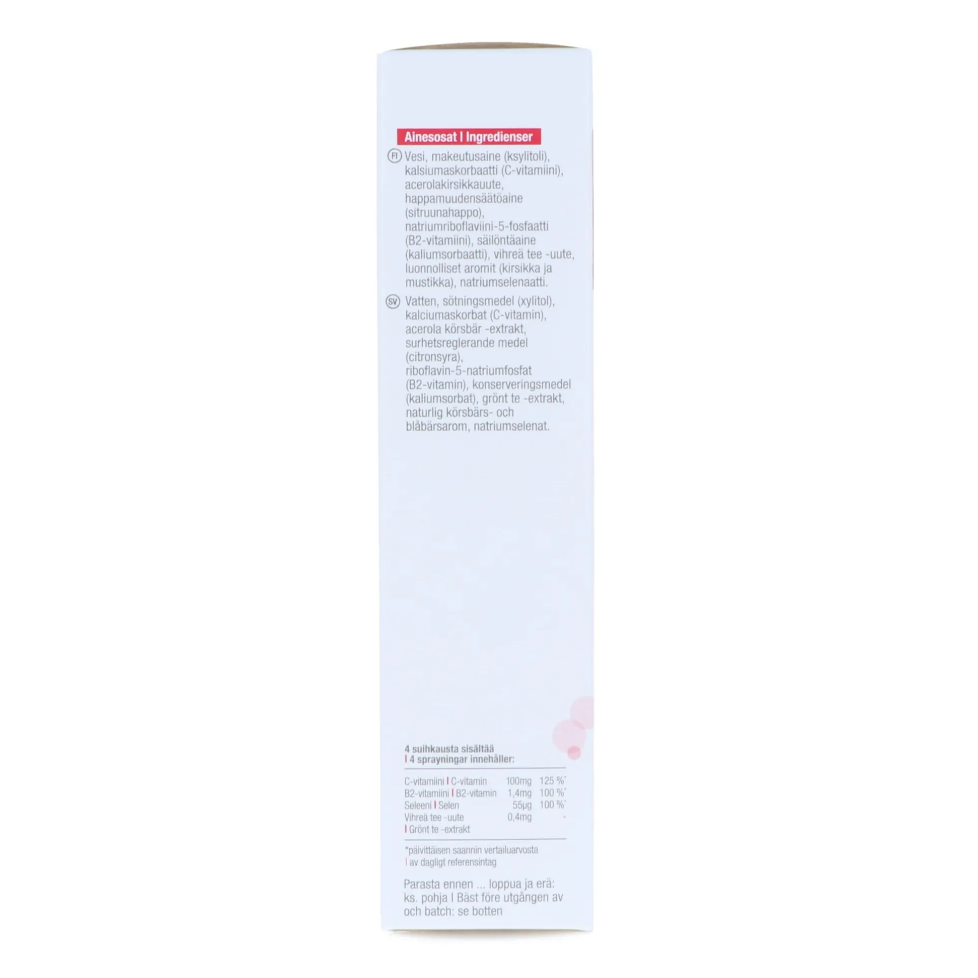 White Chestnut -kukkatipat (Valkoinen kastanja) No 35, 20 ml