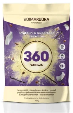 Wholefood 360, vanilja, 908 g